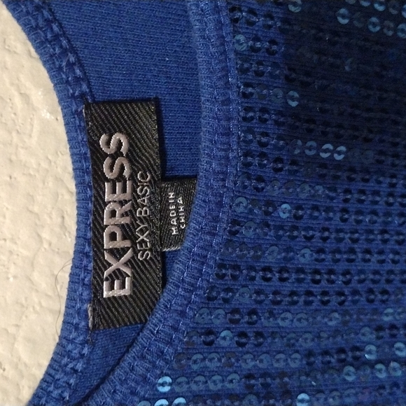 Express Sequins Top - Picture 2 of 6